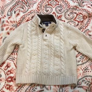 Beautiful cream cable knit sweater